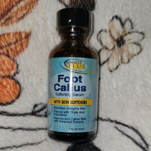 Miracle Foot Callus Softening Serum - Black and Blue